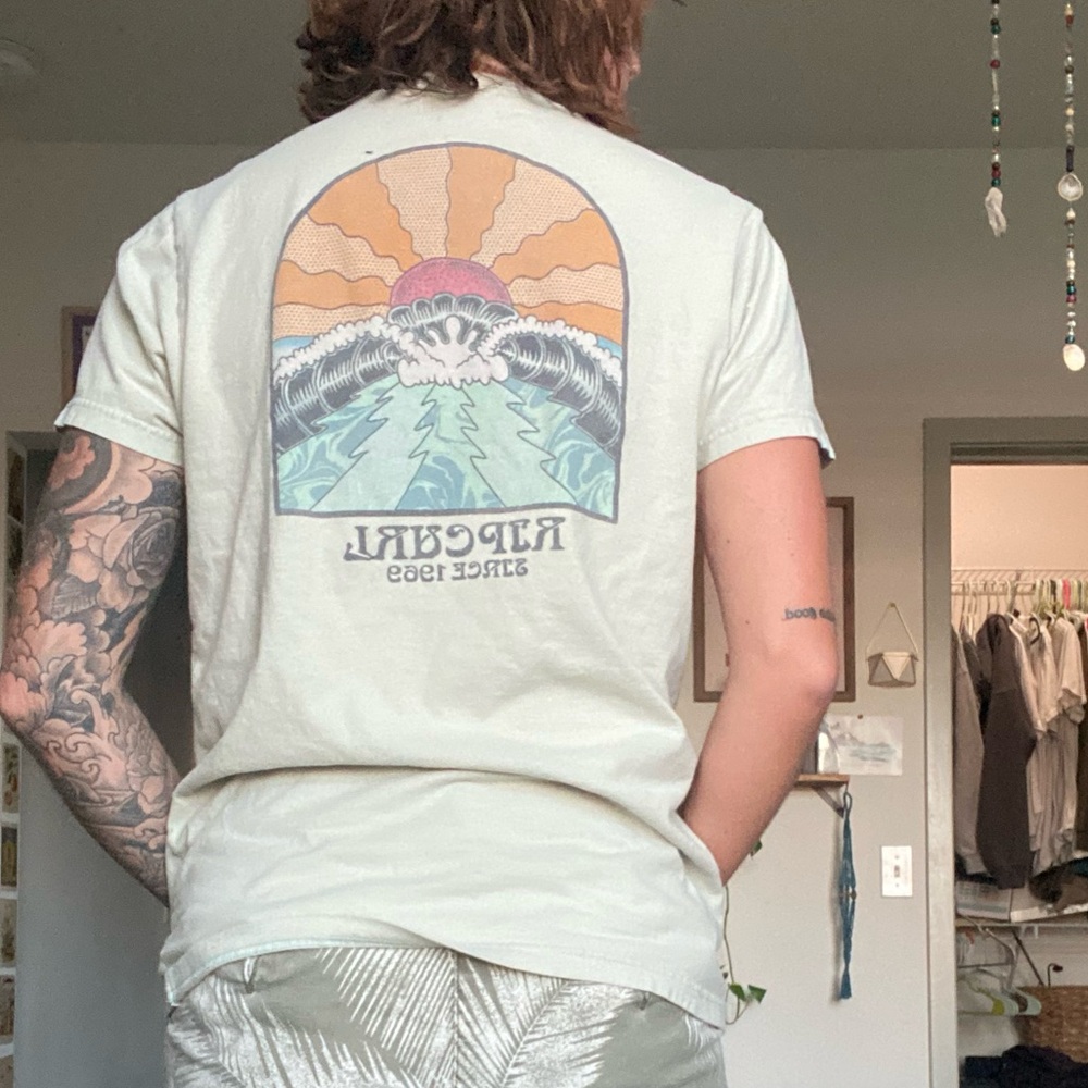 Rip curl Green Tee